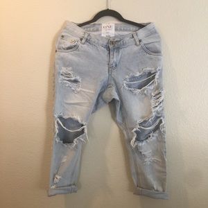 One Teaspoon Lonely Boys Boyfriend Jeans